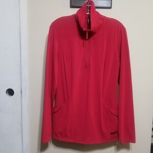 Roots Nwotag Red Pullover Medium Activewear Sporty Leisure